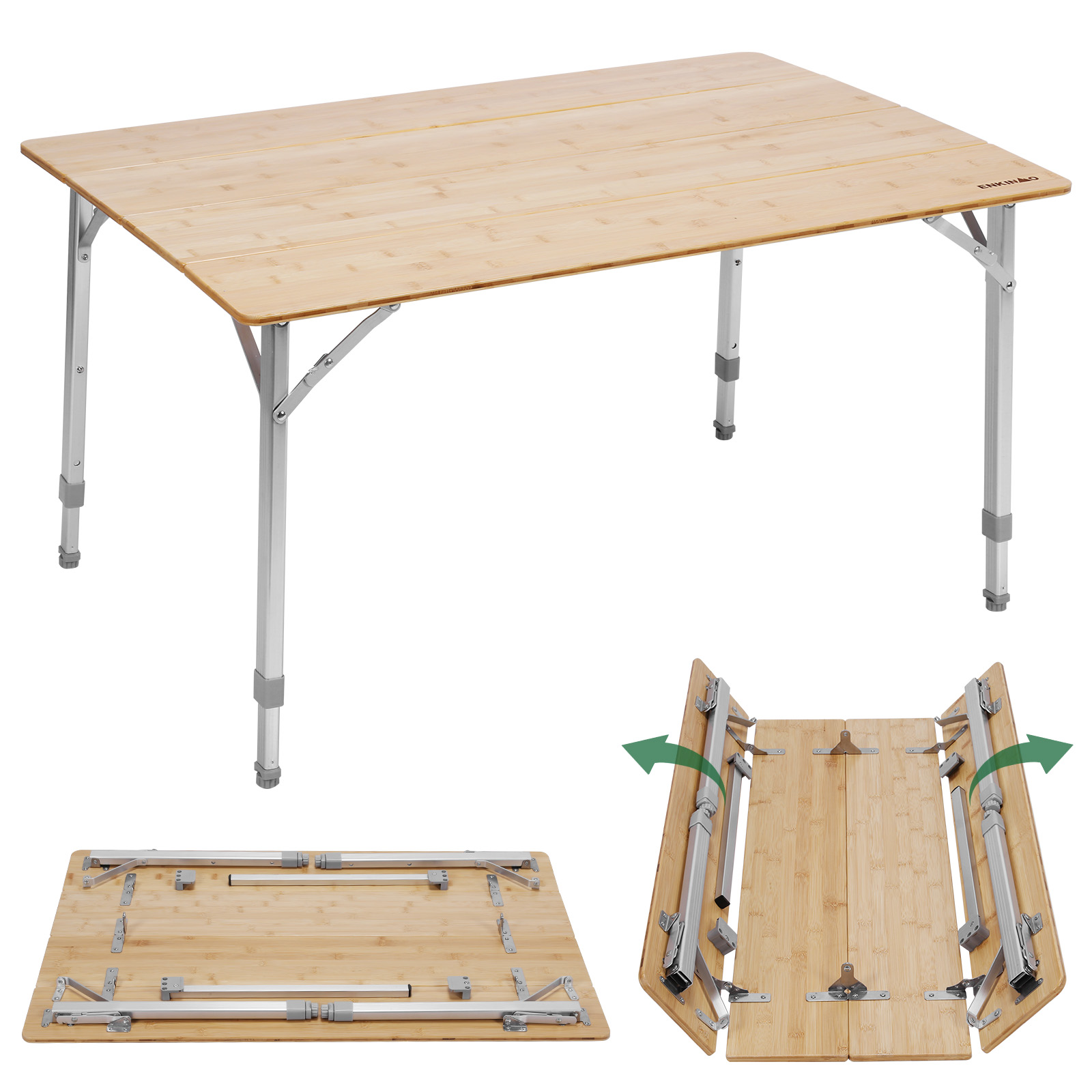 Adjustable Height Folding Bamb - Camping Cooking Bag のレビューと価格