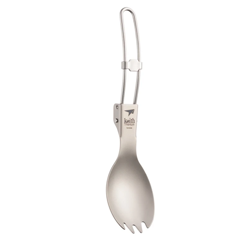 Keith Titanium Spork Foldable  - Camping Cooking Basket のレビューと価格