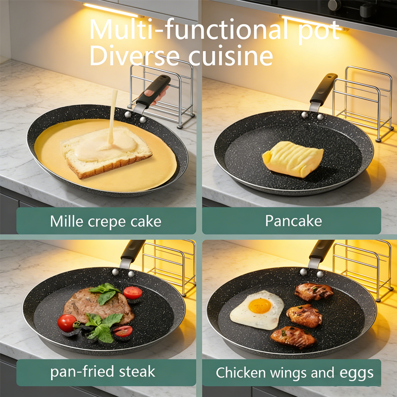 Chef's Choice Flat Frying Pan  - Camping Cooking Without Gas のレビューと価格