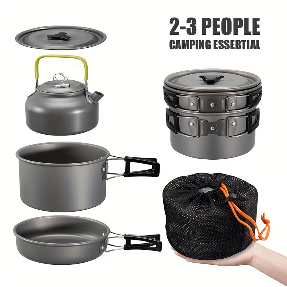 Outdoor camping cookware set m - Camping Cooking Set 2 Person のレビューと価格