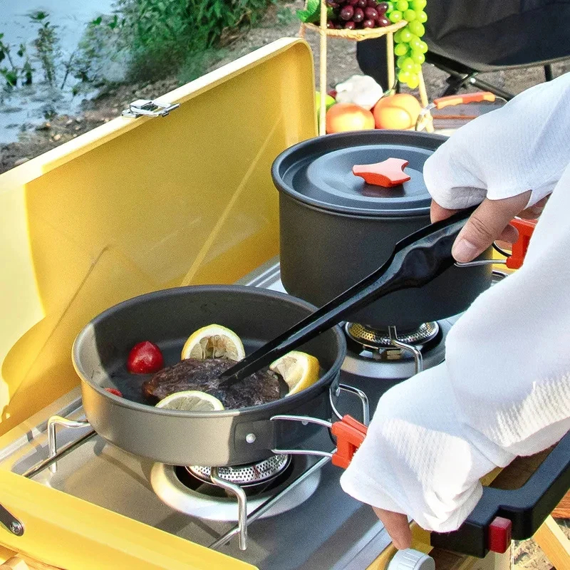 Camping Cookware Set Outdoor P - Camping Cooking Set Jetboil のレビューと価格