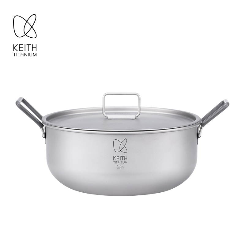 KEITH 1.8L Pure Titanium Cooki - Camping Cooking Bag のレビューと価格