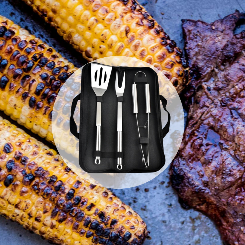 BBQ Tools Set Barbecue Utensil - Camping Cooking Accessories Set のレビューと価格