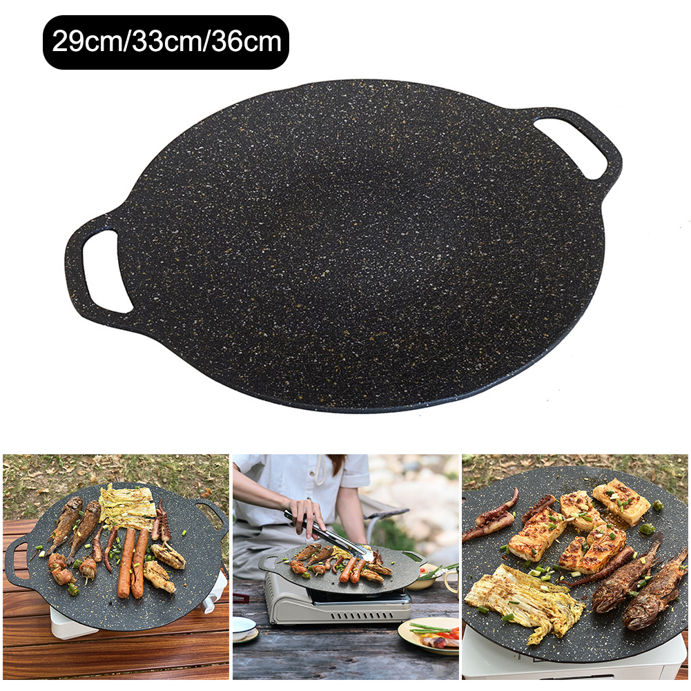Oil Frying Pan Baking Tray Non - Camping Cooking Without Gas のレビューと価格