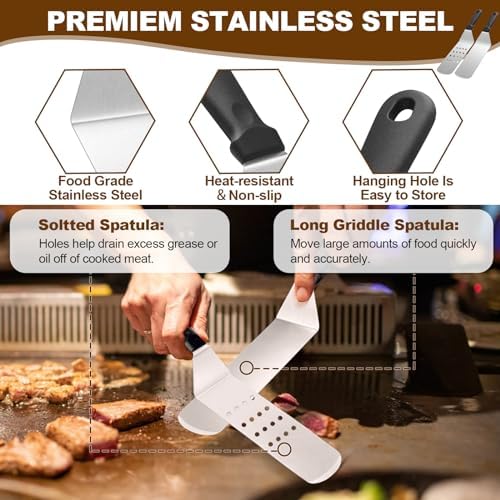 14PCS Griddle Accessories Kit  - Camping Cooking Accessories Set のレビューと価格